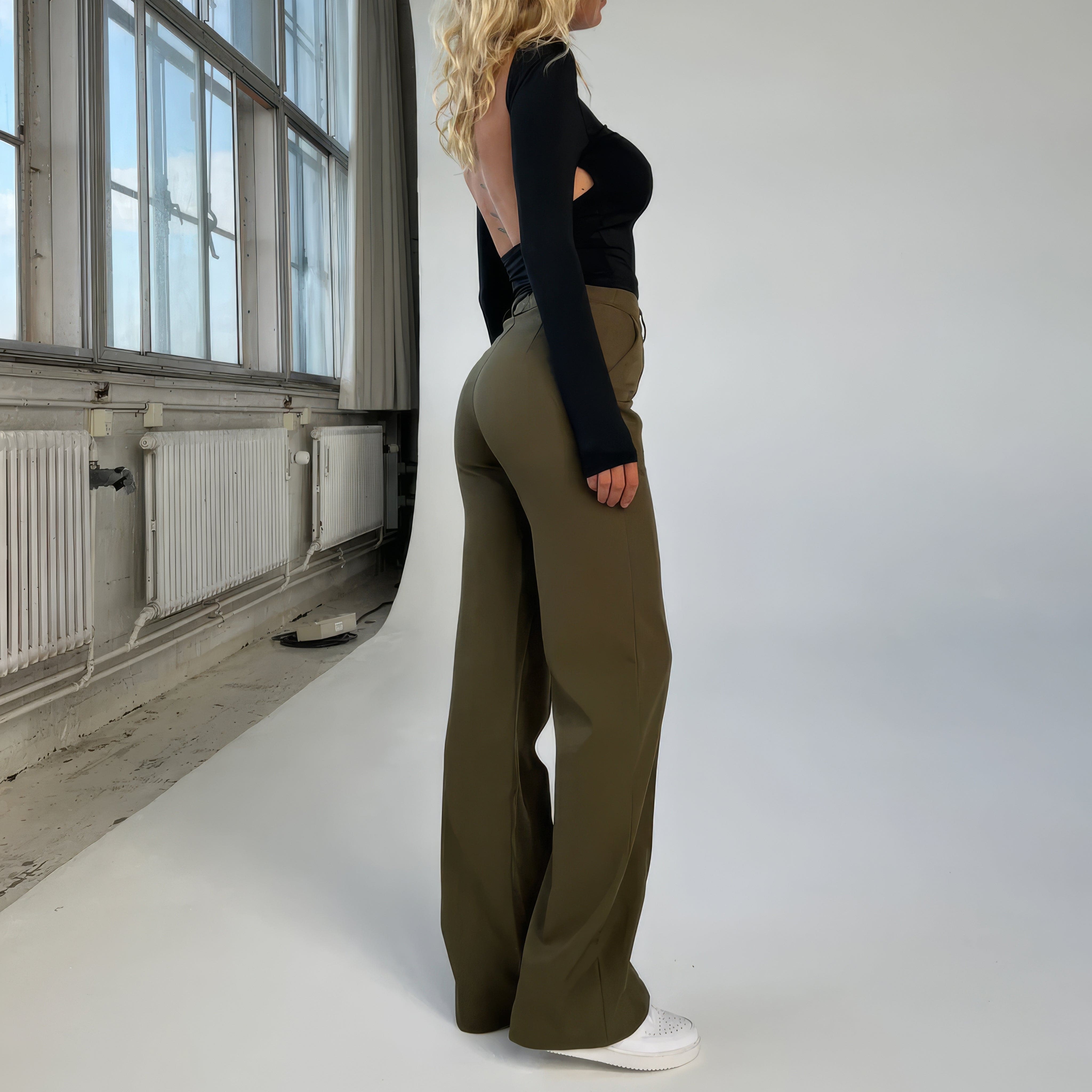 Aurélie™ | Pantalon Large Élégant