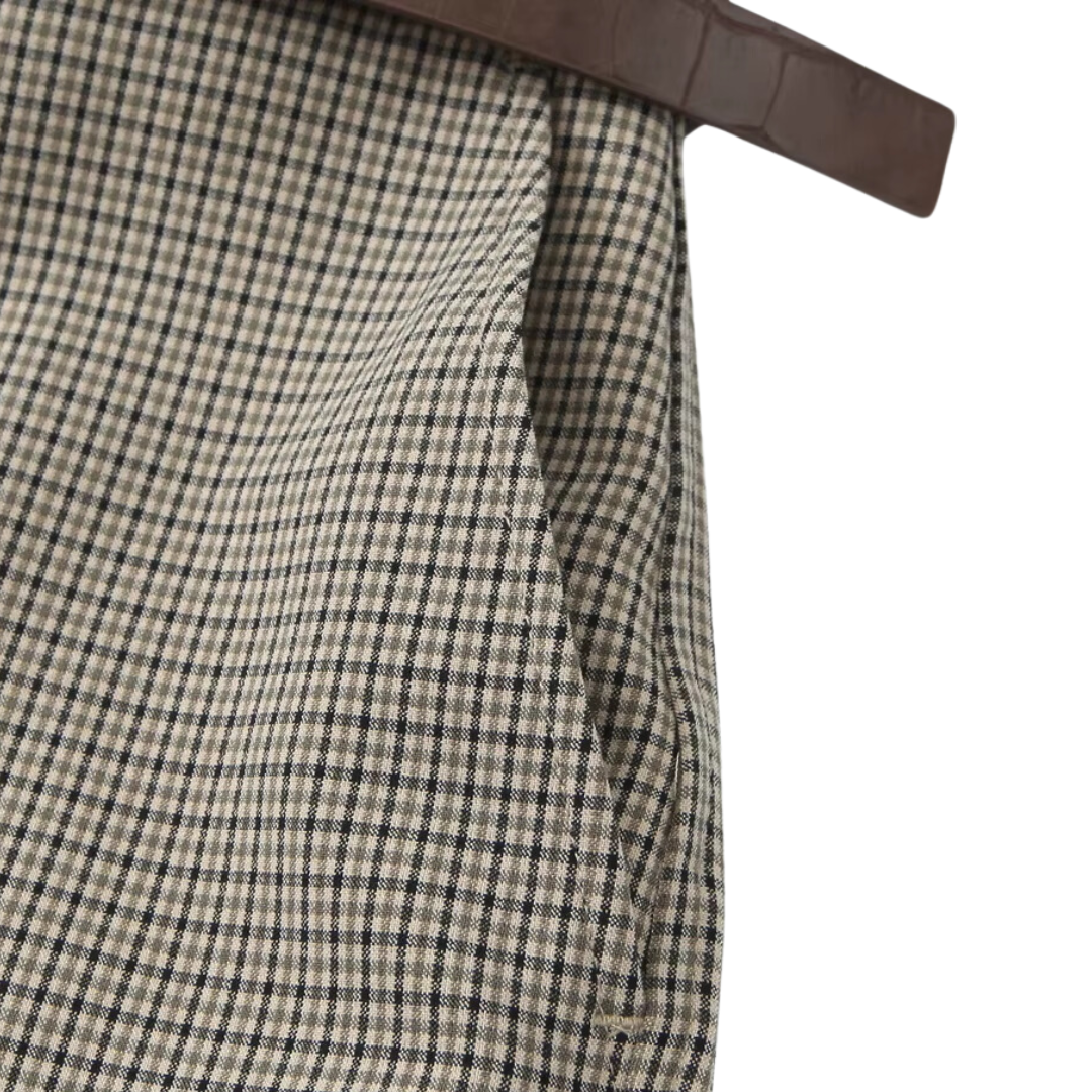 Aurélie™ | Pantalon Carreaux Classique