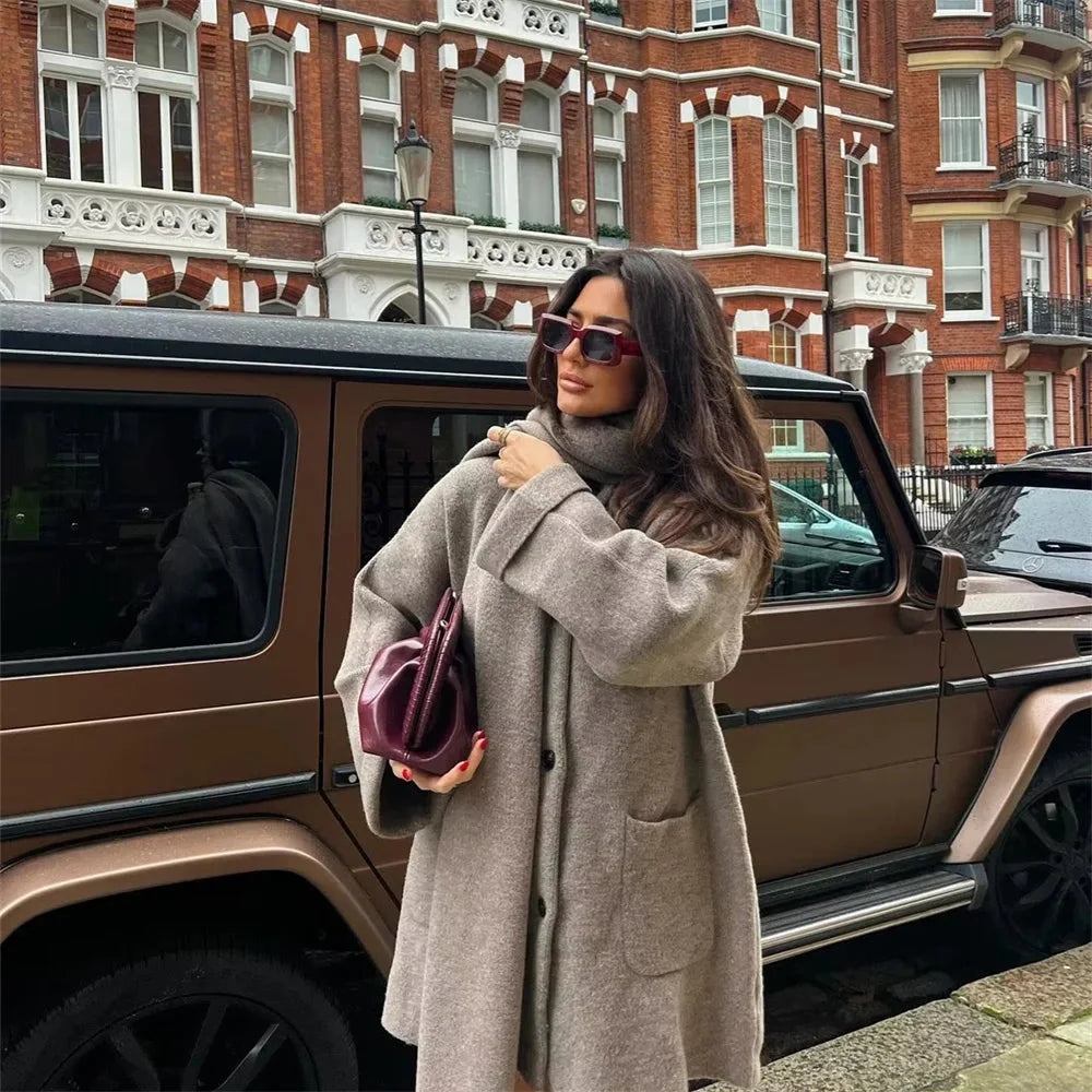 Giulia | Manteau Écharpe